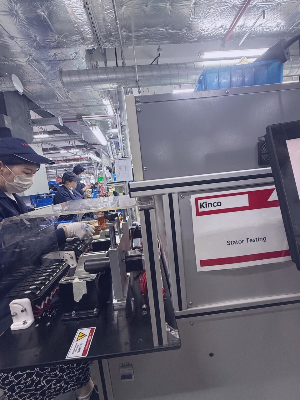 Kinco motor-stator testing-1